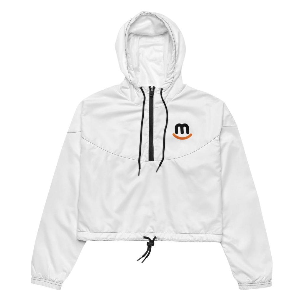 womens cropped windbreaker