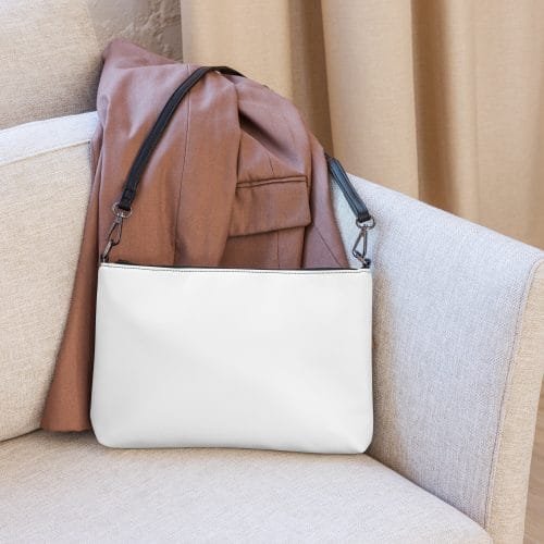 all over print crossbody bag black back 66f3598550d40 – Crossbody bag white | Miah Shop