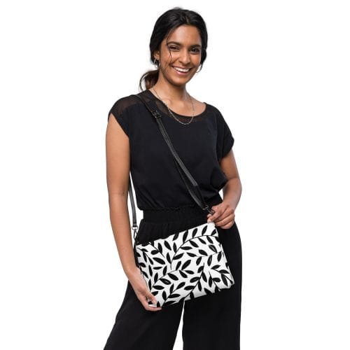 all over print crossbody bag white front 66f3593ca8cbf – Crossbody bag white with flowers | Miah Shop