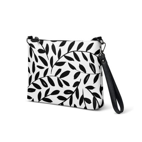 all over print crossbody bag white left front 66f3593ca9779 – Crossbody bag white with flowers | Miah Shop