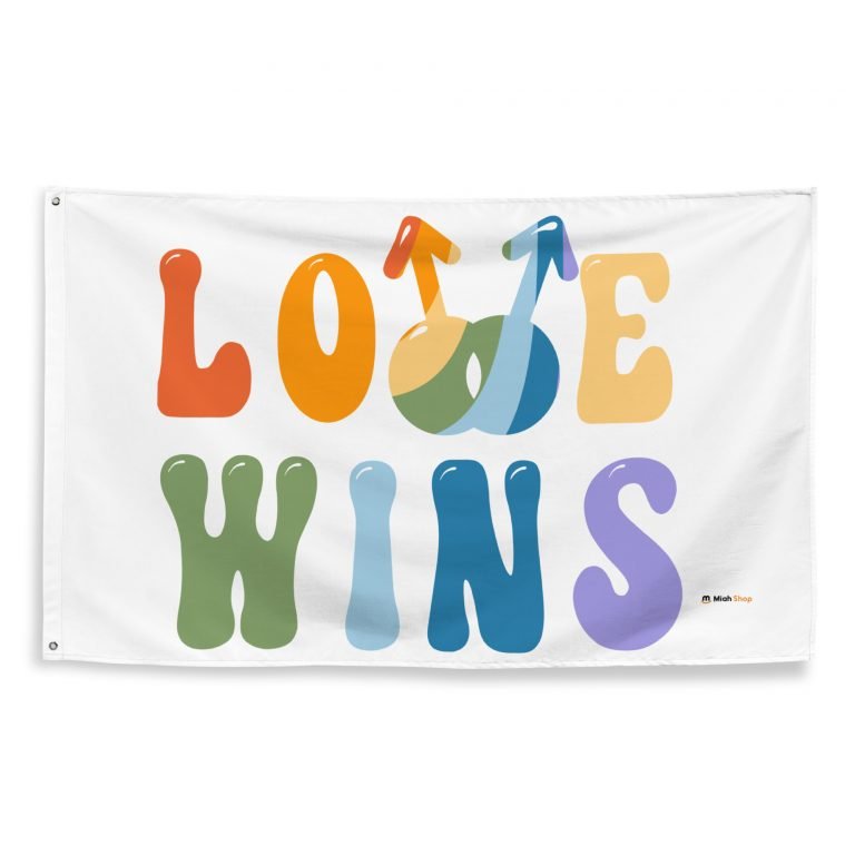 large lgbt pride flag