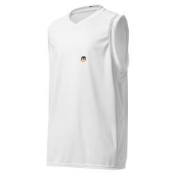 white basketball jersey