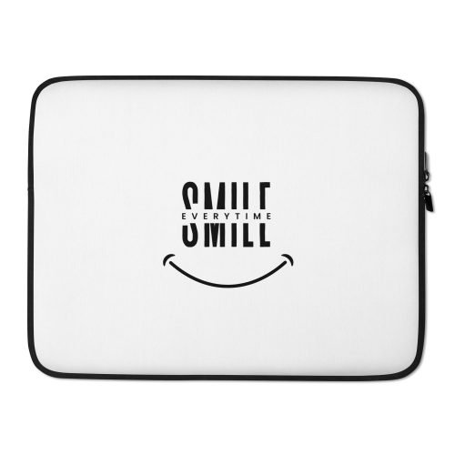 laptop sleeve 15 front 671b73f165f0a – Laptop Sleeve Smile Everytime | Miah Shop