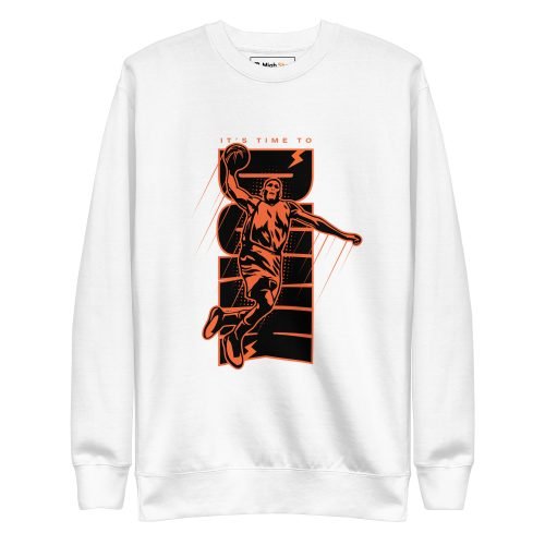 black and white sweatshirt