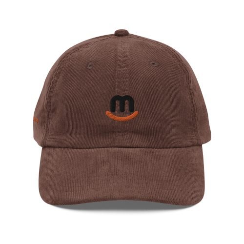 vintage corduroy cap brown front 6720ab8f4a819 – Vintage Corduroy Cap | Miah Shop