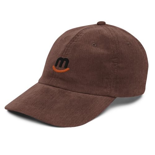 vintage corduroy cap brown left front 6720ab8f4acb9 – Vintage Corduroy Cap | Miah Shop