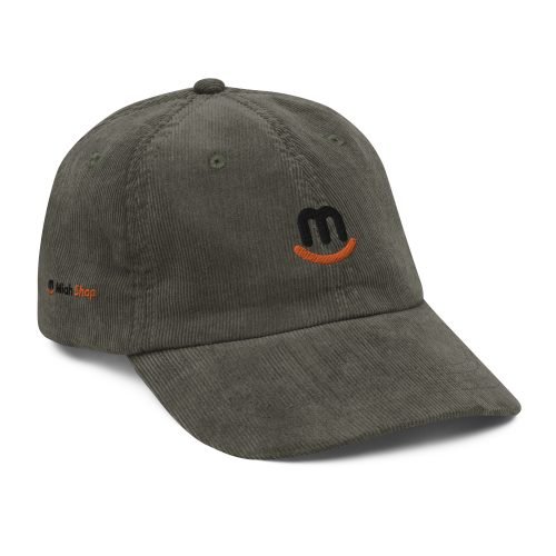 vintage corduroy cap olive right front 6720ab8f4b51e – Vintage Corduroy Cap | Miah Shop