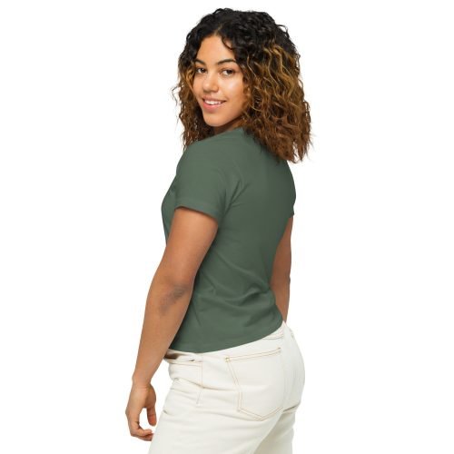 womens high waisted tee pine back 6720a9aeb20b6 – Womens White Tee Ultra-Soft Cotton with Longline Fit | Miah Shop