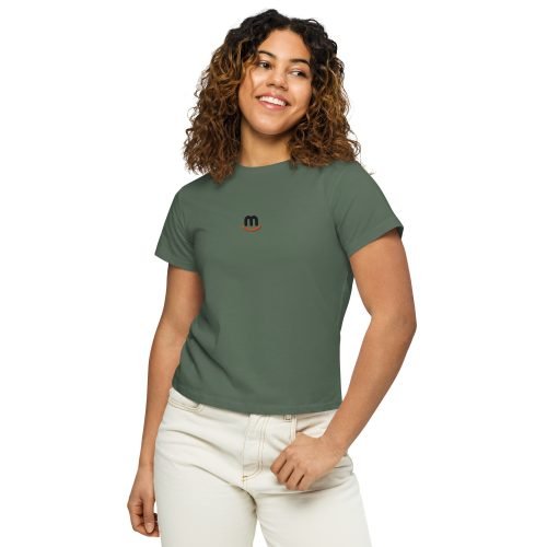 womens high waisted tee pine front 6720a9aeb00f3 – Womens White Tee Ultra-Soft Cotton with Longline Fit | Miah Shop