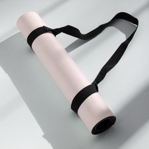 pink yoga mat