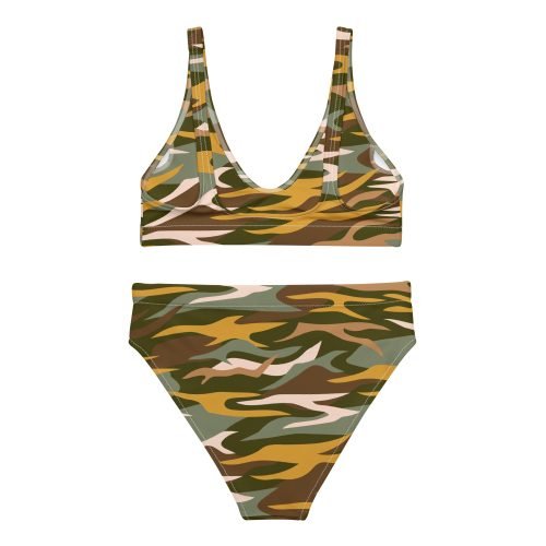 all over print recycled high waisted bikini white back 675725b1b0281 – High-waisted Camouflage 5 Bikini | Miah Shop