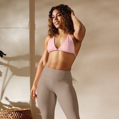 all over print recycled padded string bikini top white front 6757470976b06 – Padded String Bikini Top - Cosmos | Miah Shop