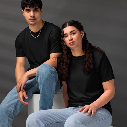 unisex staple eco t shirt black front 67febdd2c6ecc – Free Palestine T-Shirt Unisex – Eco-Friendly Lightweight Staple | Miah Shop