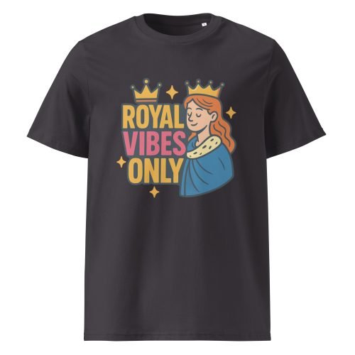 unisex organic cotton t shirt anthracite front 682acdea8c37c – god save the queen t shirt | Miah Shop