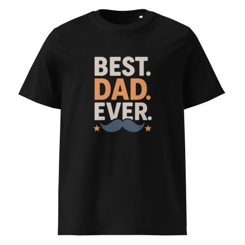 unisex organic cotton t shirt black front 6829dcf431bc1 – Daddy T Shirts – Cool Comfort with a Fun Dad Vibe | Miah Shop