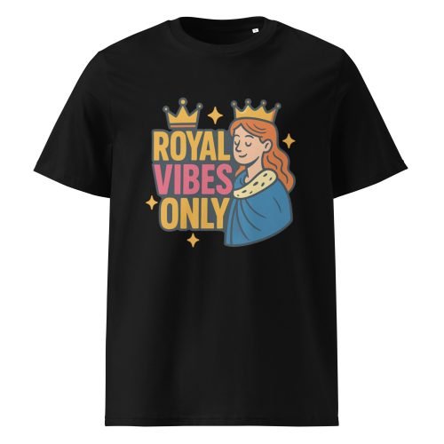 unisex organic cotton t shirt black front 682acdea829c5 – god save the queen t shirt | Miah Shop
