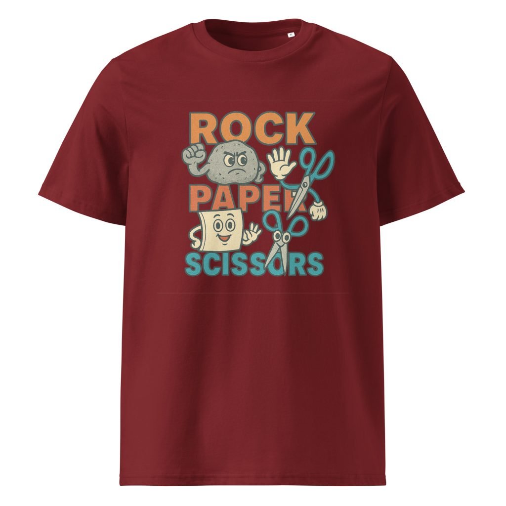 Home unisex organic cotton t shirt burgundy front 682c9b17a8dde – Home | Miah Shop
