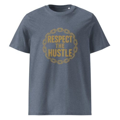unisex organic cotton t shirt dark heather blue front 6829d588b9289 – Crooks and Castles T Shirt – Streetwear-Inspired Organic Cotton Tee | Miah Shop