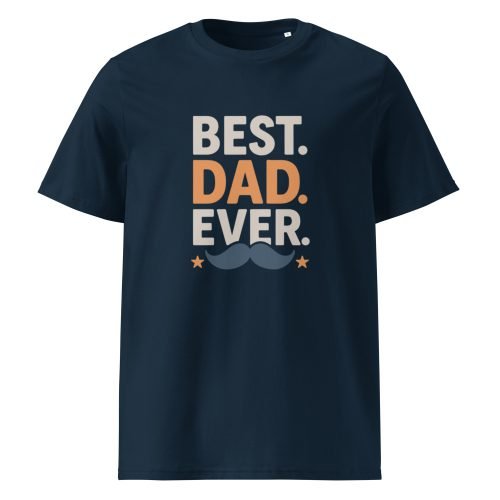 unisex organic cotton t shirt french navy front 6829dcf432755 – Daddy T Shirts – Cool Comfort with a Fun Dad Vibe | Miah Shop