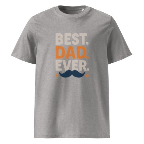 unisex organic cotton t shirt heather grey front 6829dcf4547ad – Daddy T Shirts – Cool Comfort with a Fun Dad Vibe | Miah Shop