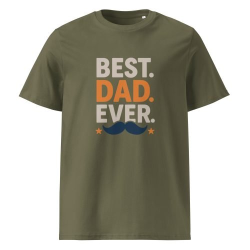 unisex organic cotton t shirt khaki front 6829dcf44798f – Daddy T Shirts – Cool Comfort with a Fun Dad Vibe | Miah Shop