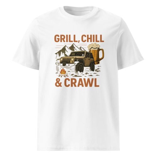 unisex organic cotton t shirt white front 682af276bb4b4 – jeep beer t shirt | Miah Shop